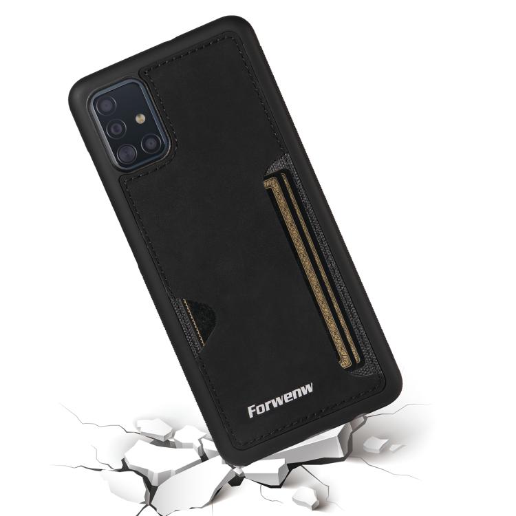 For Samsung Galaxy A51 Forwenw F5 Series Integrated Card Bag Phone Case