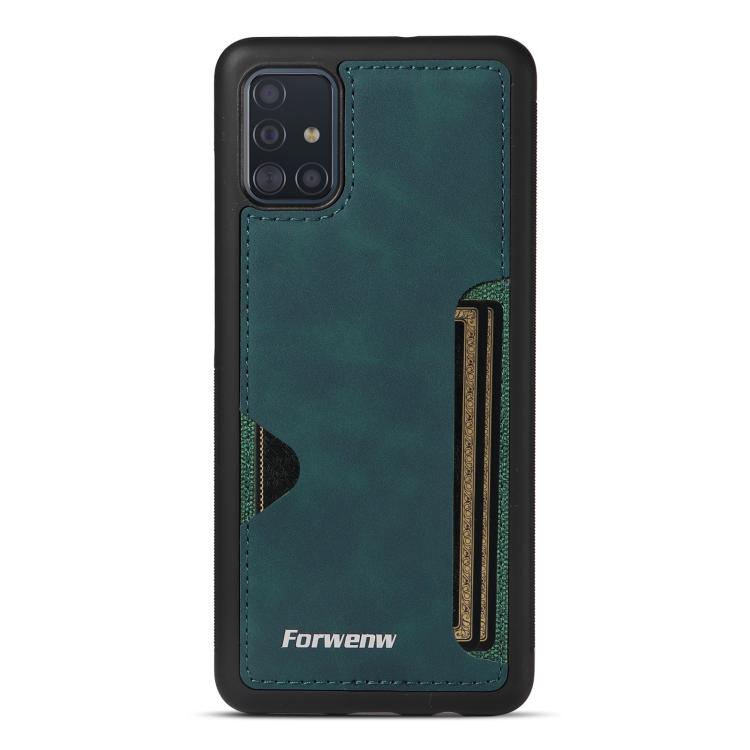 For Samsung Galaxy A51 Forwenw F5 Series Integrated Card Bag Phone Case