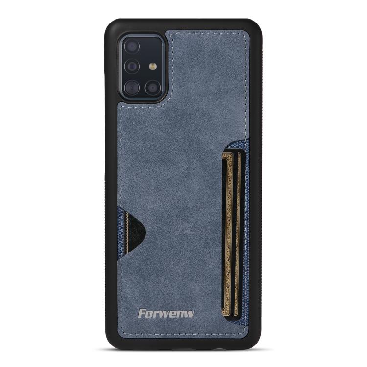 For Samsung Galaxy A51 Forwenw F5 Series Integrated Card Bag Phone Case