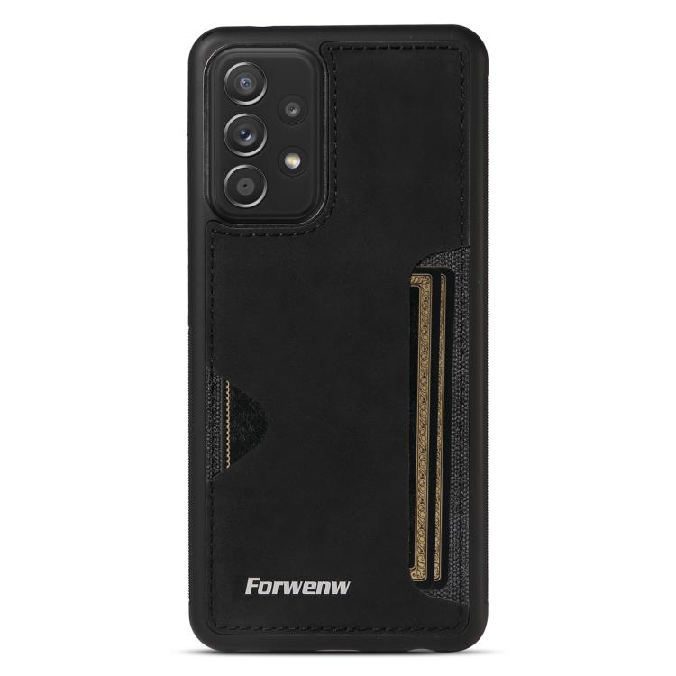 For Samsung Galaxy A52 4G / 5G / A52s 5G Forwenw F5 Series Integrated Card Bag Phone Case