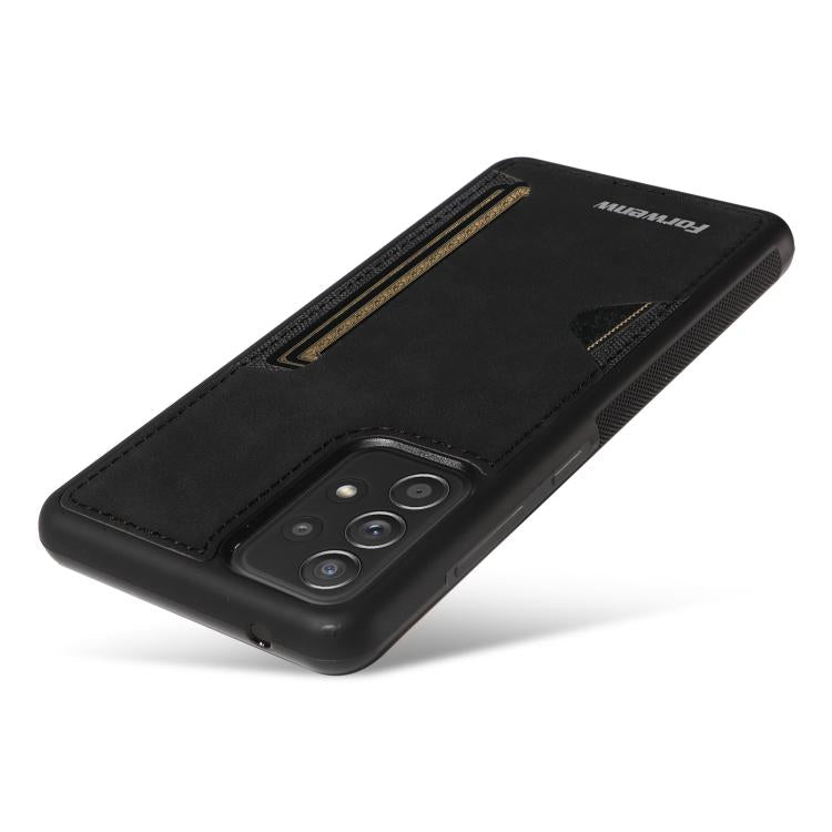 For Samsung Galaxy A52 4G / 5G / A52s 5G Forwenw F5 Series Integrated Card Bag Phone Case