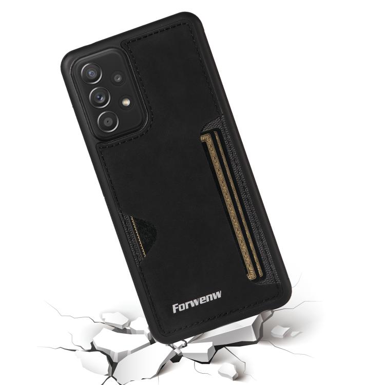 For Samsung Galaxy A52 4G / 5G / A52s 5G Forwenw F5 Series Integrated Card Bag Phone Case