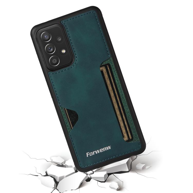For Samsung Galaxy A52 4G / 5G / A52s 5G Forwenw F5 Series Integrated Card Bag Phone Case