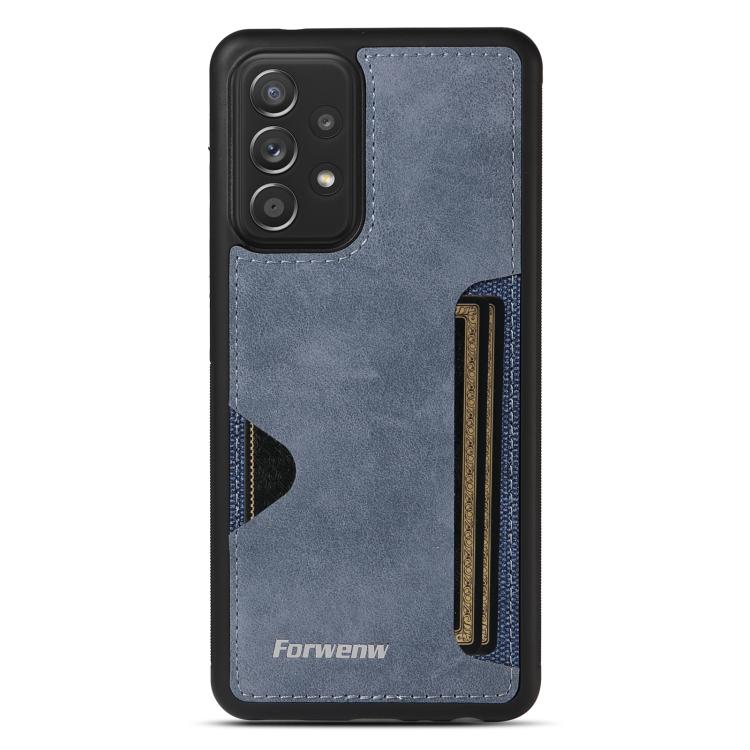 For Samsung Galaxy A52 4G / 5G / A52s 5G Forwenw F5 Series Integrated Card Bag Phone Case