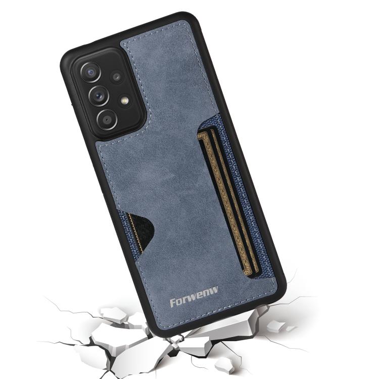 For Samsung Galaxy A52 4G / 5G / A52s 5G Forwenw F5 Series Integrated Card Bag Phone Case