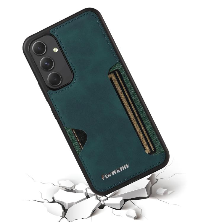 For Samsung Galaxy A54 5G Forwenw F5 Series Integrated Card Bag Phone Case