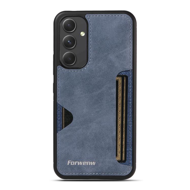 For Samsung Galaxy A54 5G Forwenw F5 Series Integrated Card Bag Phone Case