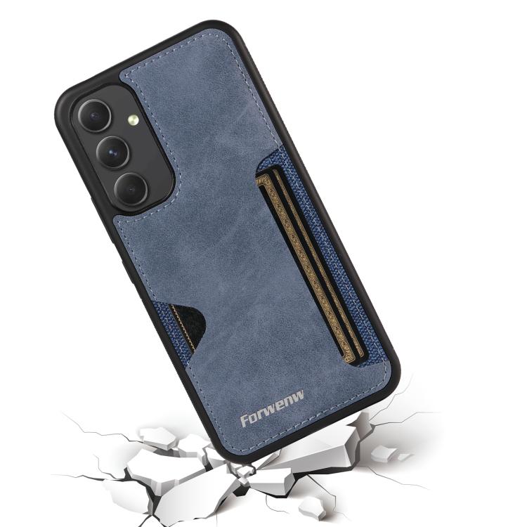For Samsung Galaxy A54 5G Forwenw F5 Series Integrated Card Bag Phone Case