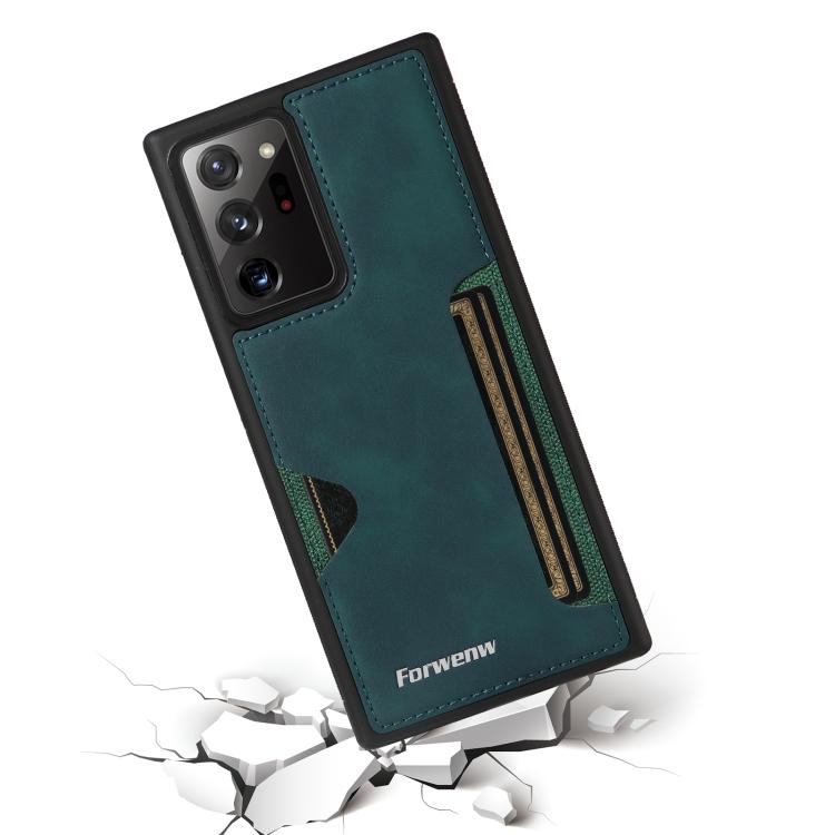 For Samsung Galaxy Note20 Ultra 5G Forwenw F5 Series Integrated Card Bag Phone Case