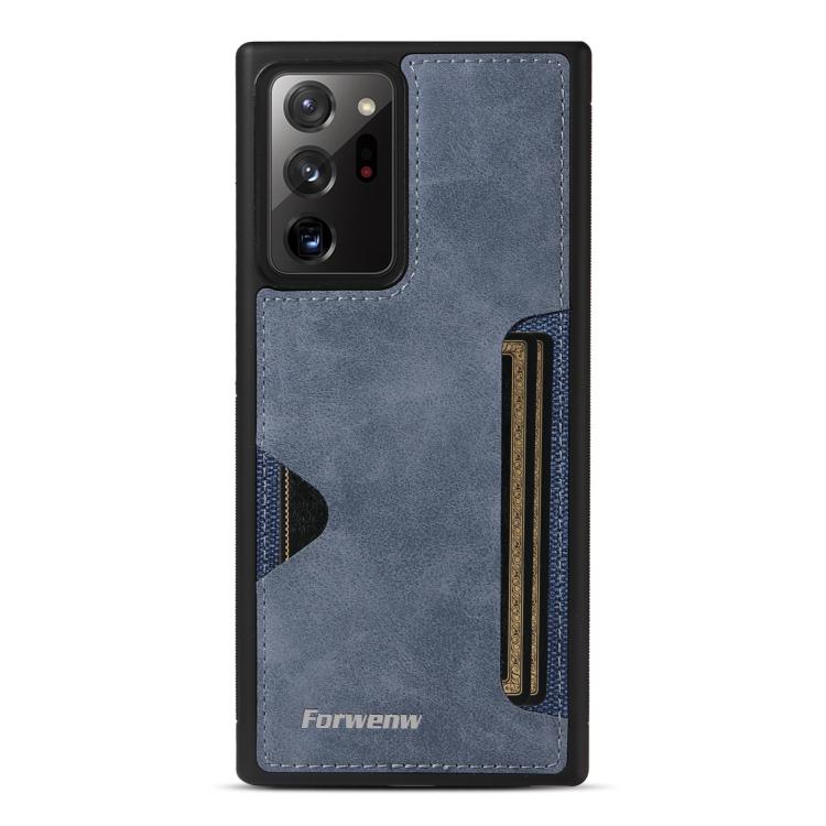 For Samsung Galaxy Note20 Ultra 5G Forwenw F5 Series Integrated Card Bag Phone Case