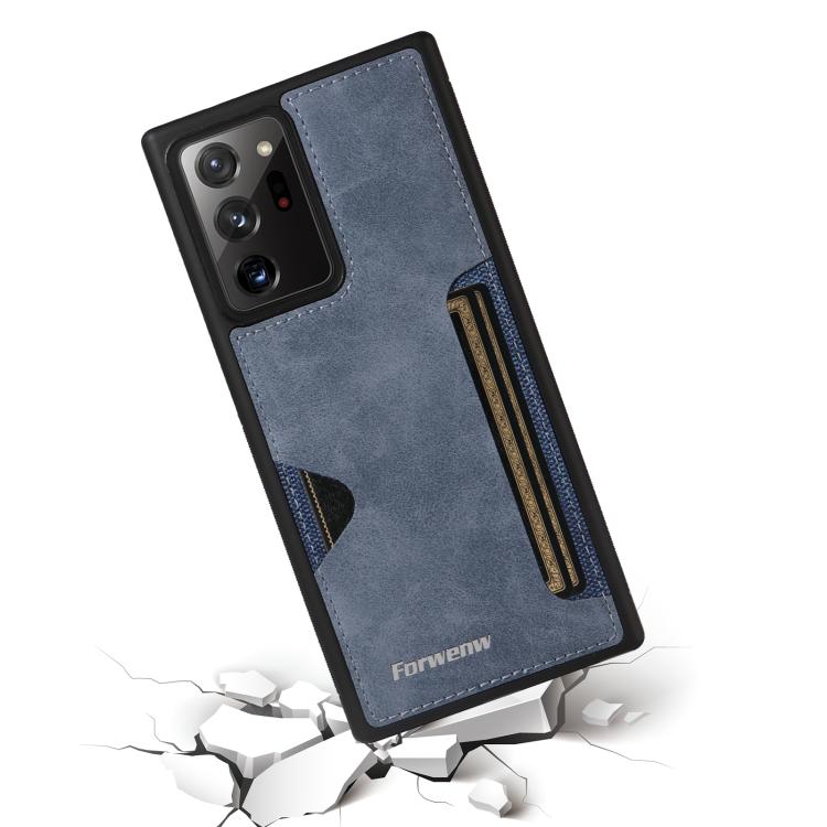 For Samsung Galaxy Note20 Ultra 5G Forwenw F5 Series Integrated Card Bag Phone Case