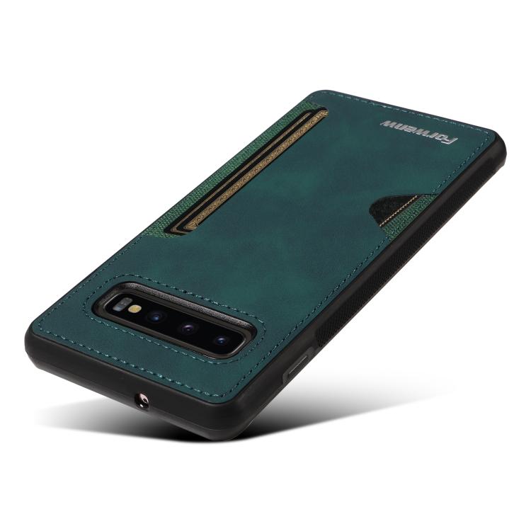 For Samsung Galaxy S10+ Forwenw F5 Series Integrated Card Bag Phone Case