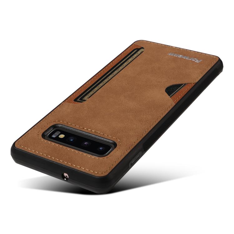 For Samsung Galaxy S10+ Forwenw F5 Series Integrated Card Bag Phone Case