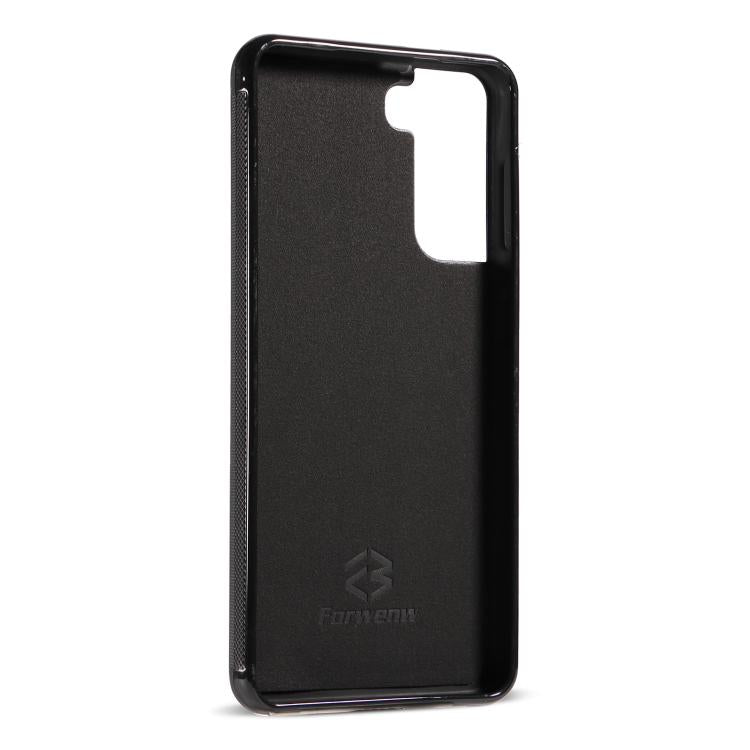 For Samsung Galaxy S21 5G Forwenw F5 Series Integrated Card Bag Phone Case