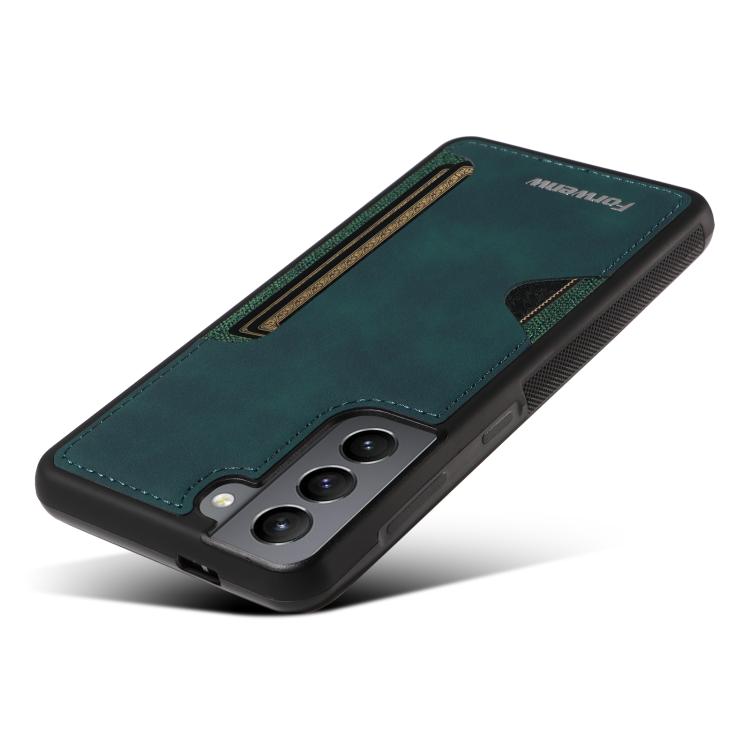 For Samsung Galaxy S21 5G Forwenw F5 Series Integrated Card Bag Phone Case