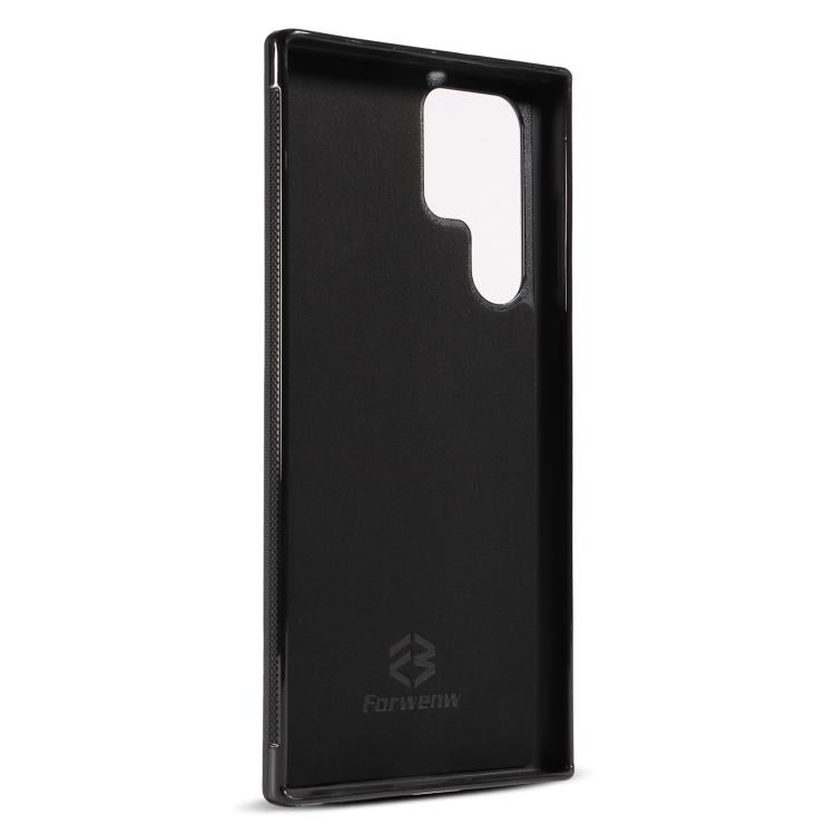 For Samsung Galaxy S22 Ultra 5G Forwenw F5 Series Integrated Card Bag Phone Case