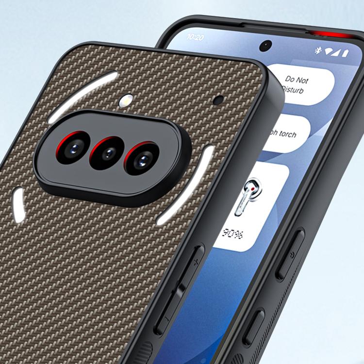 For Nothing Phone 3a Ultra-thin Carbon Fiber Texture Printing Phone Case