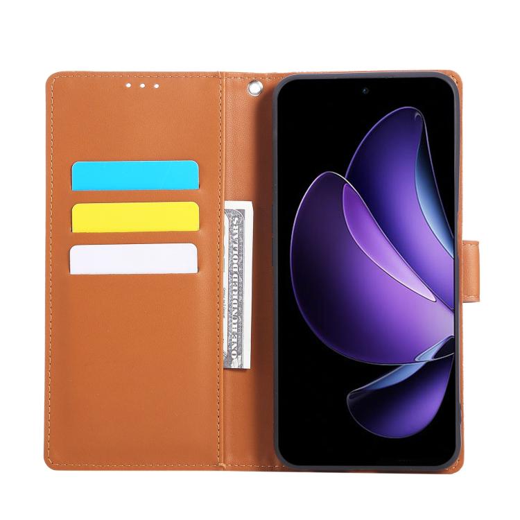 For OPPO Reno13 Pro 5G Global Rose Flower Embossed 3-Card Slots Leather Phone Case