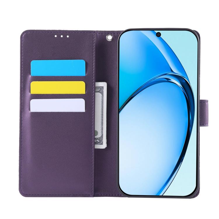 For OPPO Reno10 Pro+ Rose Flower Embossed 3-Card Slots Leather Phone Case