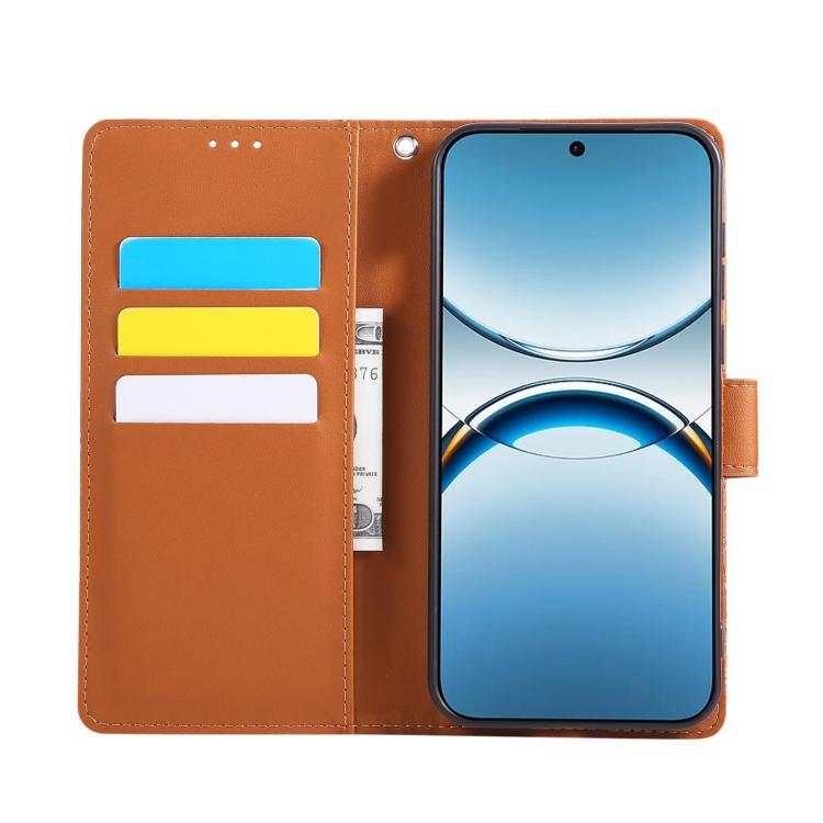 For OPPO Find X8 Pro 5G Rose Flower Embossed 3-Card Slots Leather Phone Case
