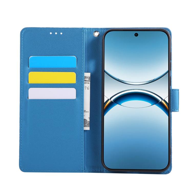 For OPPO Find X8 Pro 5G Rose Flower Embossed 3-Card Slots Leather Phone Case