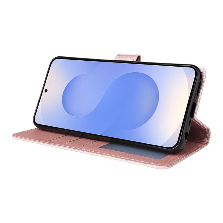For Galaxy S25 Edge 5G 3-Card Slots Multifunctional Leather Phone Case