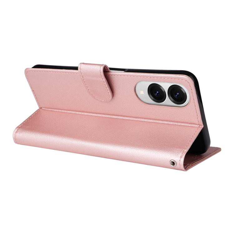 For Galaxy S25 Edge 5G 3-Card Slots Multifunctional Leather Phone Case