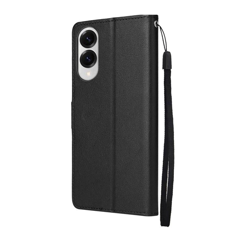 For Galaxy S25 Edge 5G 3-Card Slots Multifunctional Leather Phone Case