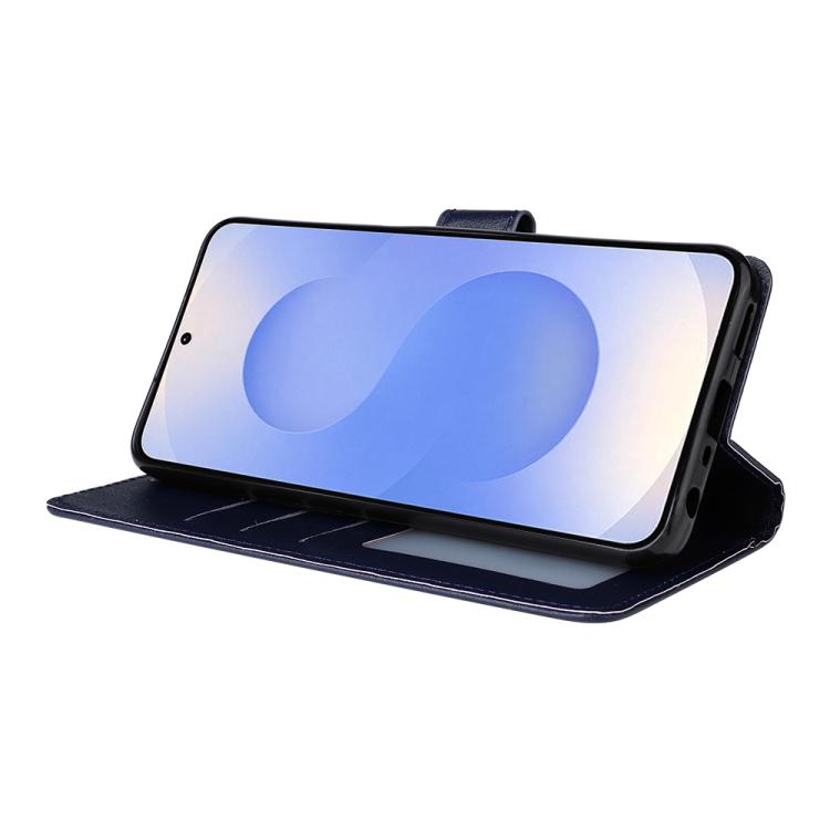 For Galaxy S25 Edge 5G 3-Card Slots Multifunctional Leather Phone Case