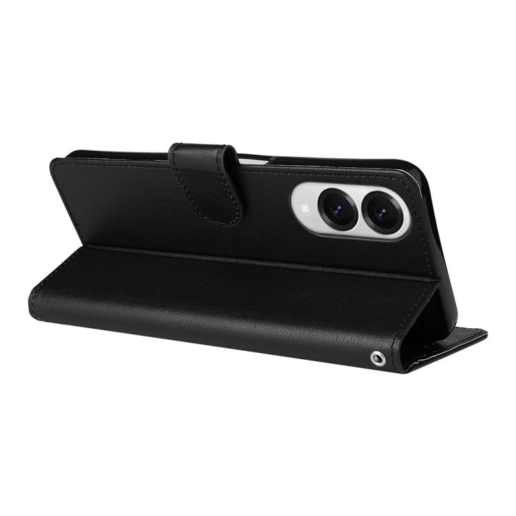 For Galaxy S25 Edge 5G 3-Card Slots Multifunctional Leather Phone Case