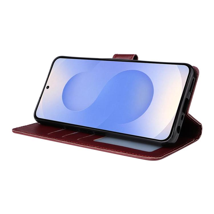 For Galaxy S25 Edge 5G 3-Card Slots Multifunctional Leather Phone Case