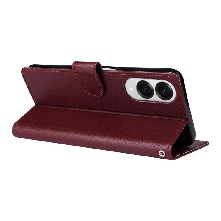For Galaxy S25 Edge 5G 3-Card Slots Multifunctional Leather Phone Case