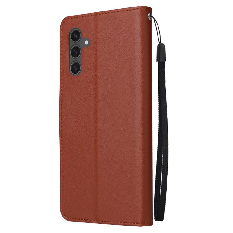 For Galaxy S26 FE / S25 FE 5G 3-Card Slots Multifunctional Leather Phone Case