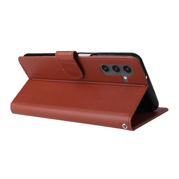 For Galaxy S26 FE / S25 FE 5G 3-Card Slots Multifunctional Leather Phone Case