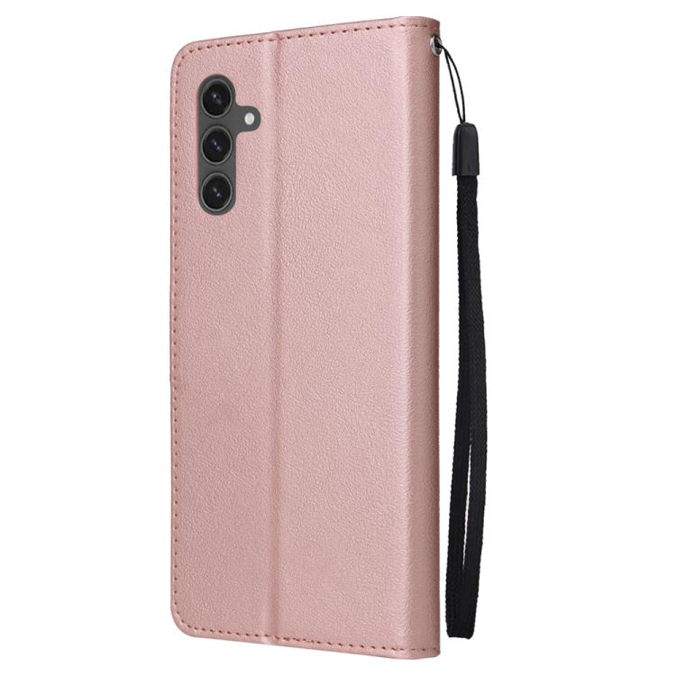 For Galaxy S26 FE / S25 FE 5G 3-Card Slots Multifunctional Leather Phone Case