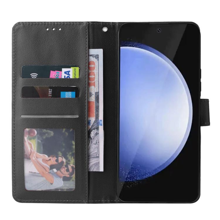 For Galaxy S26 FE / S25 FE 5G 3-Card Slots Multifunctional Leather Phone Case