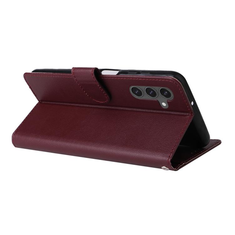 For Galaxy S26 FE / S25 FE 5G 3-Card Slots Multifunctional Leather Phone Case