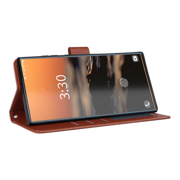 For Galaxy S26 Ultra 5G 3-Card Slots Multifunctional Leather Phone Case