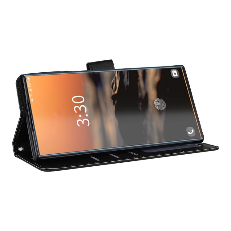 For Galaxy S26 Ultra 5G 3-Card Slots Multifunctional Leather Phone Case