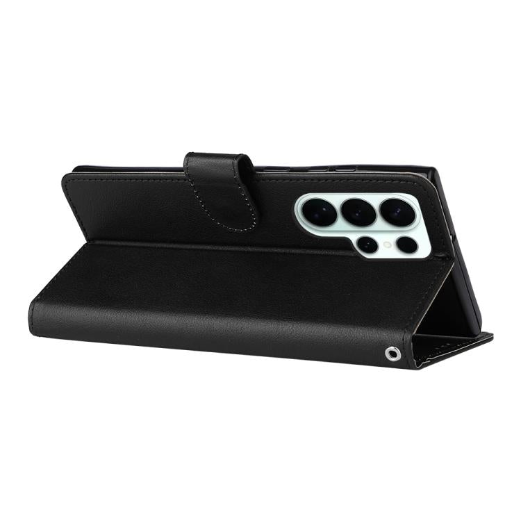For Galaxy S26 Ultra 5G 3-Card Slots Multifunctional Leather Phone Case