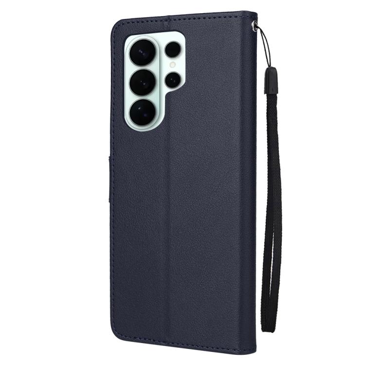 For Galaxy S26 Ultra 5G 3-Card Slots Multifunctional Leather Phone Case