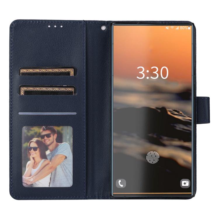 For Galaxy S26 Ultra 5G 3-Card Slots Multifunctional Leather Phone Case
