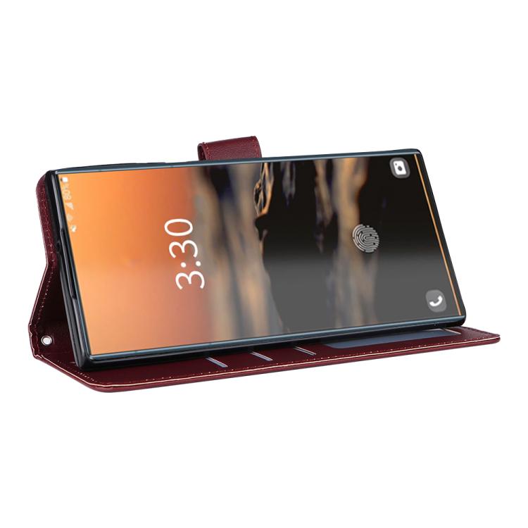 For Galaxy S26 Ultra 5G 3-Card Slots Multifunctional Leather Phone Case
