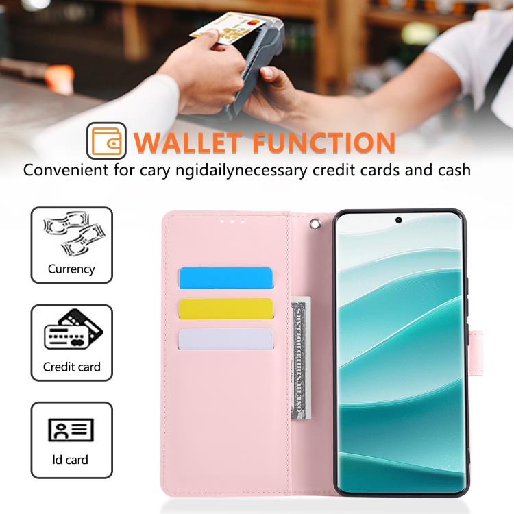 For Redmi Note 14 Pro 5G Global Rose Flower Embossed 3-Card Slots Leather Phone Case