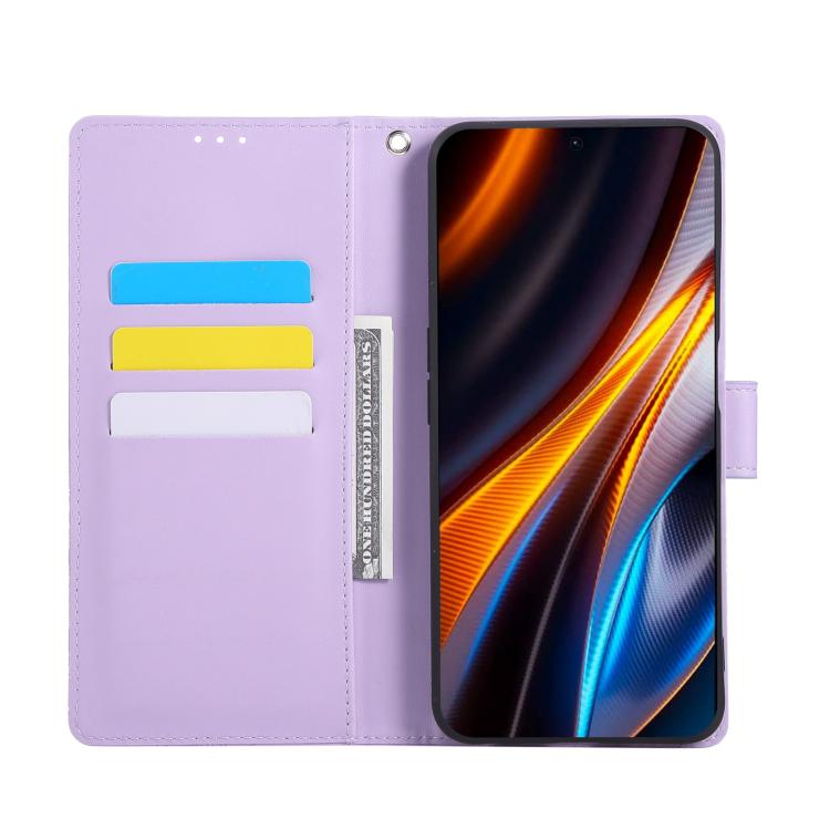 For Redmi Note 10 5G / Poco M3 Pro Rose Flower Embossed 3-Card Slots Leather Phone Case