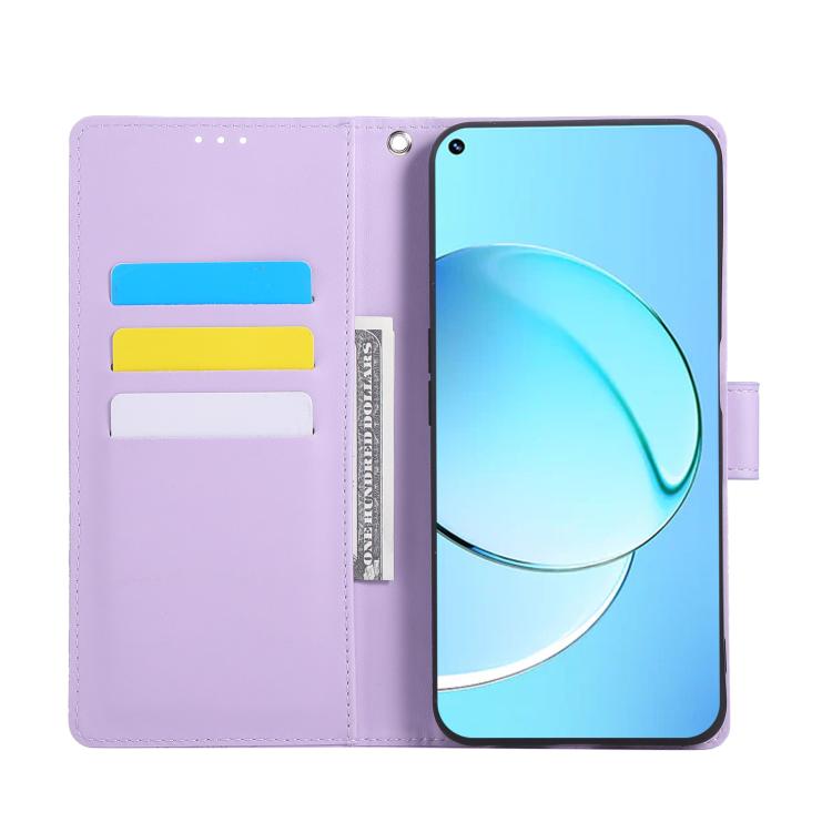 For Realme 10 4G Rose Flower Embossed 3-Card Slots Leather Phone Case
