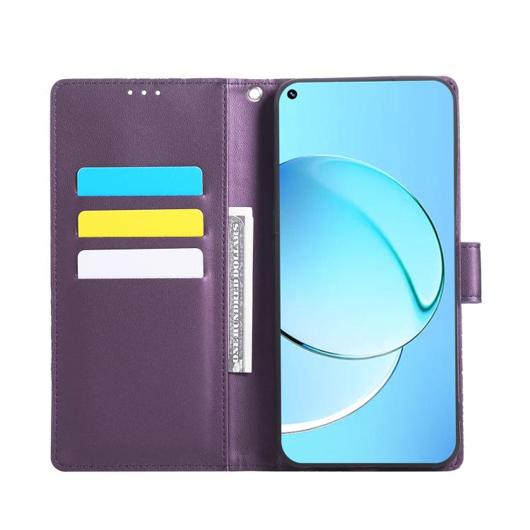 For Realme 10 4G Rose Flower Embossed 3-Card Slots Leather Phone Case