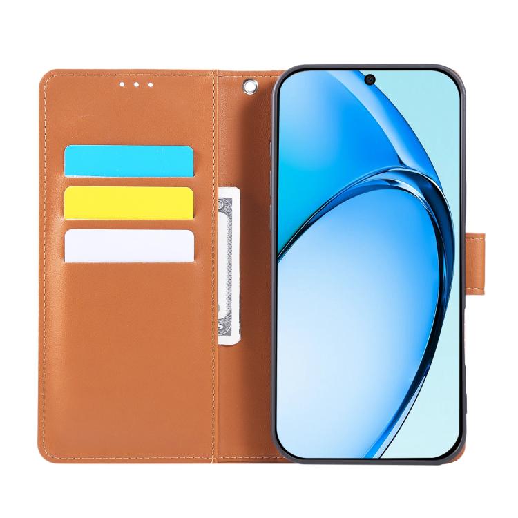 For Realme C67 4G / 12 Lite 4G Global Rose Flower Embossed 3-Card Slots Leather Phone Case
