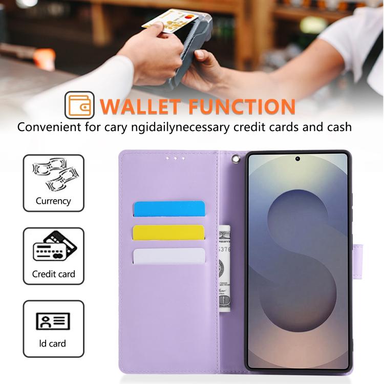 For Samsung Galaxy S25 Ultra 5G Rose Flower Embossed 3-Card Slots Leather Phone Case