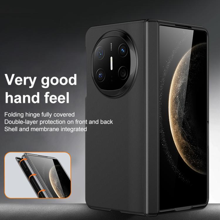 For Huawei Mate X6 Skin Feel Automatic Rebound Hinge Phone Case